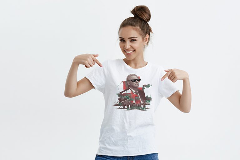 Playera Mujer AMLO theeconomist